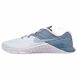 Nike Women’s WMNS Metcon 3 Trainers (8.5, Glacier Blue/Smokey Blue/White/Mica Blue)