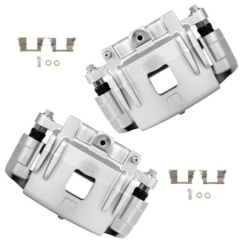 Image of cciyu 18B4939 18B4938 Front Left & Right Brake Calipers With Bracket For Chevy For Colorado,For GMC For Canyon,For Isuzu For i-280 /For i-290 /For i-350 /For i-370