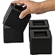 Uping Möbelerhöher Betterhöhung Möbelerhöhung Tischerhöher Elefantenfuß Bed Riser 4St 8,5cm Schwarz