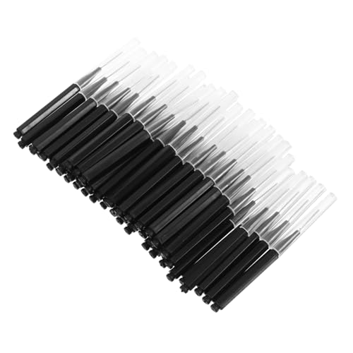 FIXOSHEE 50 piezas Unidades Cepillos Interdentales Negros con Cerdas Suaves para Limpieza Profunda entre Dientes y Cuidado de Encías Paquete Individual para Higiene Bucal Eficaz y