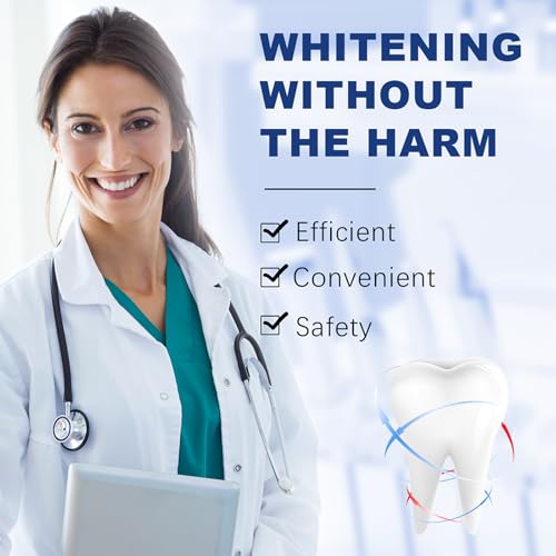 Image of Generic Teeth Whitening Strips - 28 Strips Enamel Safe for Whiter Teeth, Non-Sensitive Formula, Deep Stains Removal Tooth Whitening, Mint