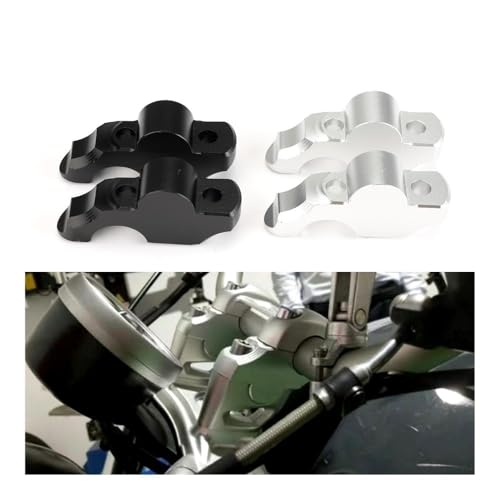 Elevadores de manillar de aluminio mecanizado para RNINET con abrazadera 2