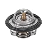 Hihaha No.1760082810 Thermostat De Voiture Pour Suzuki Cappuccino 1992-1995 / Thermostats De Liquide De refroidissements Internes De Moteur/Métal Durable / 1 Pièce Tonalité Argentée.