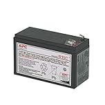 APC APCRBC154 Battery Replacement for Back-UPS Models BE600M1, BE670M1, BN675M1, Black