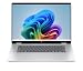 HP OmniBook X Flip 2-in-1 Laptop (16" 2K Touchscreen, Intel Core Ultra 5, Copilot+, 16GB RAM, 512 GB SSD, Win11, QWERTZ) - Silber