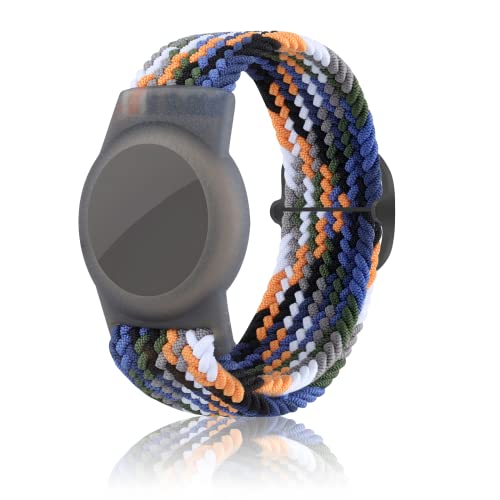 Adjustable Nylon AirTag Wristband