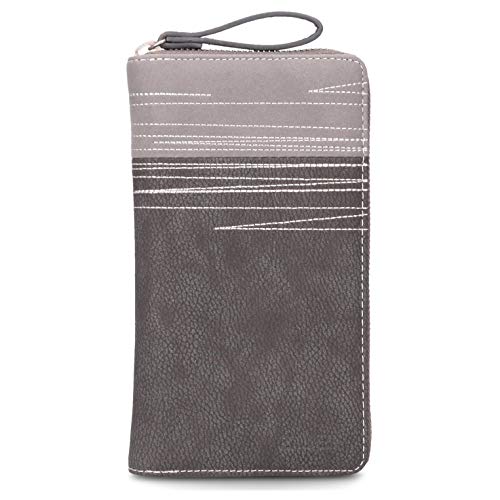 Preisvergleich Produktbild zwei Cherie CH2 Börse 20 cm Nubuk-Stone