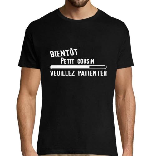 T-Shirt Petit Cousin Bientot : Fini les idées cadeaux homme ennuyeuses