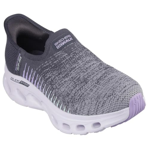 Image of Skechers Women's Go Walk Glide Step 2.0 Venus Hands Free Slip-Ins Sneaker | Hands Free Slip-ins, Glide-Step Midsole, Air-Cooled Goga Mat Insole, Ultra Go Cushioning, Vegan, Machine Washable