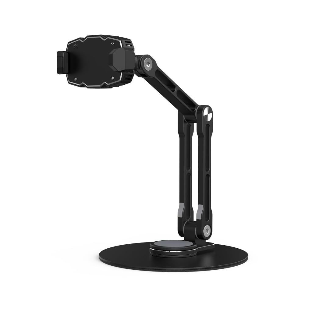 Soporte plegable para teléfono, tableta, ángulo de altura ajustable, soporte perezoso