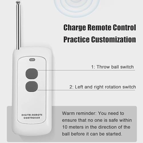 Macchina automatica per servire palline da tennis, capacità di 33 palline, telecomando per pratica e allenamento professionale