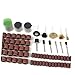 Zerodeko Complete Electric Grinding Accessories Set 150pcs Kit Including Wool Polishing Pad Sanding Band Grinding Head for Industries