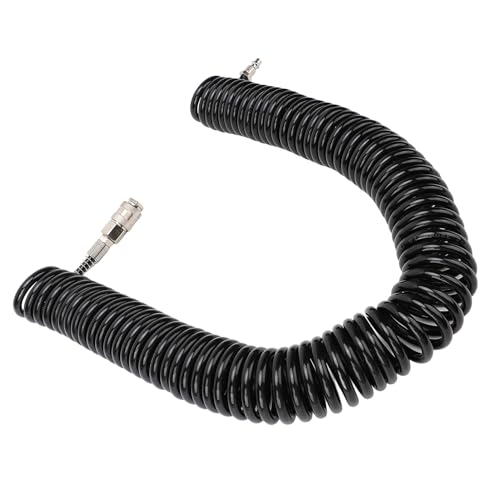 Manguera de caucho flexible Eujgoov con restrictor de acero premium 6