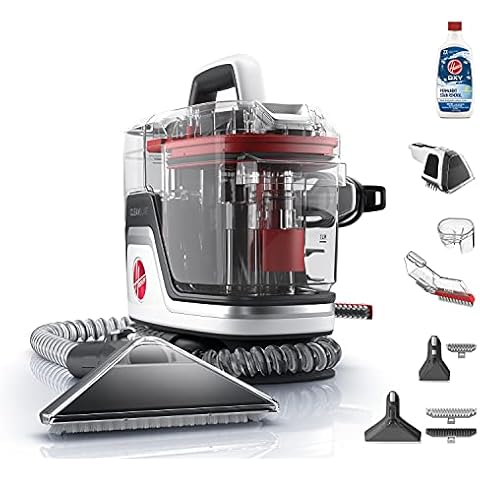 Hoover CleanSlate Plus FH14051 Teppich- und Polsterfleckenentferner, tragbar, mit Haustier-Set, Weiß Cover