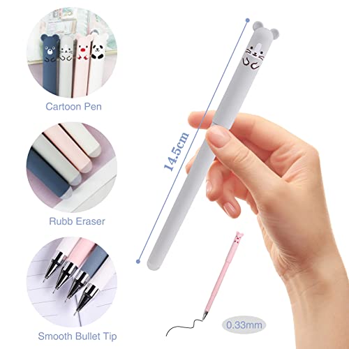 8 Rami Penne Cancellabili Penne Kawaii Penna Gel