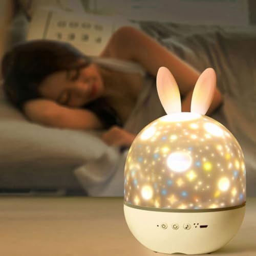 Lumière décorative romantique en forme de lapin pour un cadeau de chambre idéal - 4