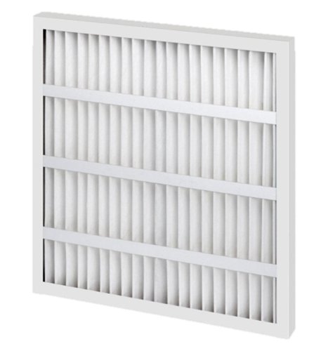 21131 NOVA Standard Capacity Pleated Air Filter, Synthetic Media, White, 8 MERV, 100% Metal Free, 12 Height x 24 Width x 2 Depth (Case of 12)