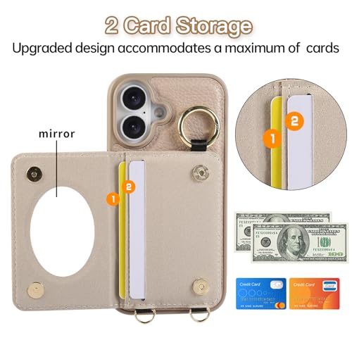 Protection iPhone 17 Air Complète Antichoc Antirayure avec Étui Miroir