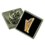 goldene ehrennadel fc bayern Legierung Select Gifts Musikalische Gold Harfe Ehrennadel Abzeichen Geschenk Tasche