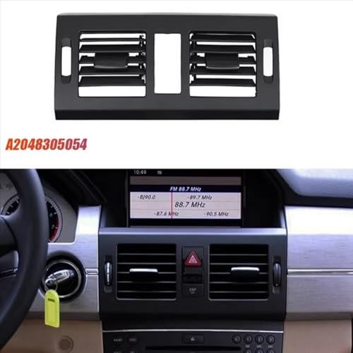Cubierta de rejilla central de aire para Benz GLK X204 2008-2012 6
