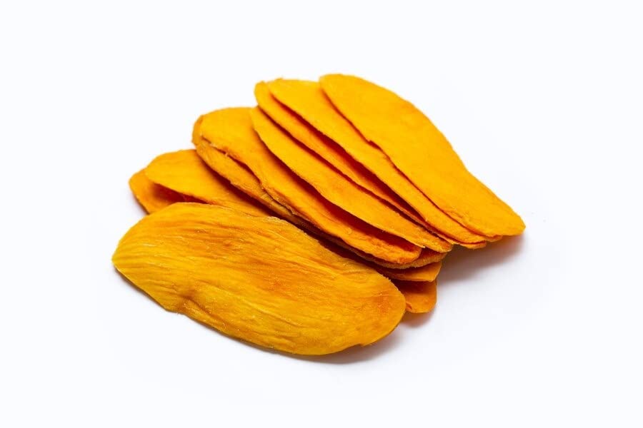 AJFAN | Dried Mango Slices | Aam | Dehydrated Manglo | 100% Organic and Nutural | No Added Sugar and Preservatives (100)
