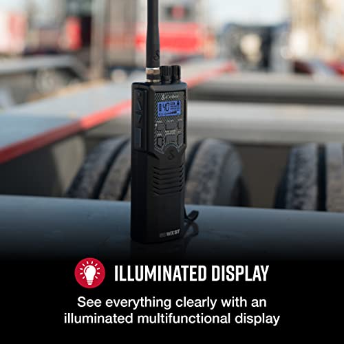 Cobra Hh50Wxst Handheld Cb Radio - Emergency Radio With Access To Full 40 Channels And Noaa Alerts, Earphone Jack, 4 Watt Power Output, Noise Reduction And Dual Channel Monitoring, Black #TOP6