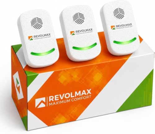 Image of RX-78, Ultrasonic Pest Control Repeller - Electronic & Ultrasound, Indoor Plug-in Repellent - Get rid of - Rodents, Mice, Squirrels, Bats, Insects, Bed Bugs, Ants, Fleas, Spiders (3Pack)