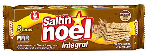 Saltin Noel Wheat Crackers | Grain & Seeds | Delicious & Healthy | 14.6 Oz (Pack of 3)