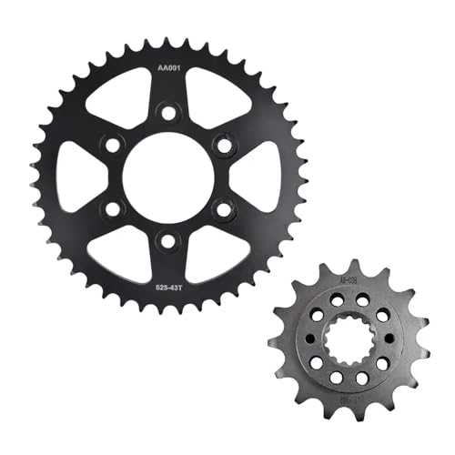 525 43T 15T �I�[�g�o�C�X�v���P�b�g�Z�b�g 20CrMnTi 43T �t�����g 15T ���A�X�v���P�b�g �I�[�g�o�C���f���ɑΉ� 937 Desert X 2023 937 Multistrada V2 2022 2023 525(set)