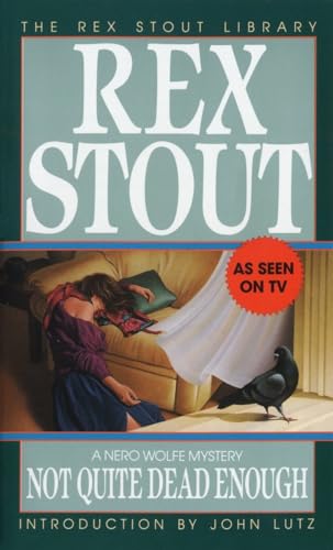 Not Quite Dead Enough (Nero Wolfe) 0553261096 Book Cover