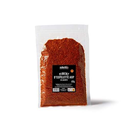 Piment d'Espelette AOP EDERKI pour relever vos plats maison