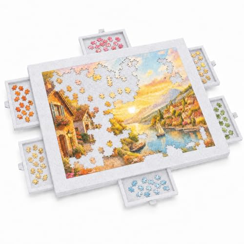 Colle à Puzzle Nariolar Transparente Avec Applicateur – Fixation Et Accrochage, Séchage Rapide – 240ml Pour 3000 à 6000 Pièces