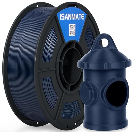 iSANMATE ASA Filament 1.75mm, Premium Anti-UV Weather Resistant 3D Printer Filament for Outdoor, ASA 1KG/Spool 3D Printi