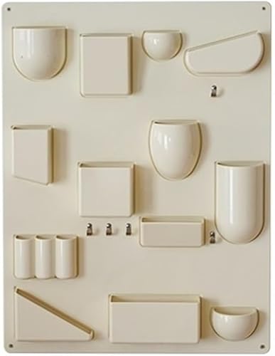 Floationg - Estante de pared para guardar bolígrafos de escritorio, estante de pared multiusos con decoración, adecuado para sala de estar,