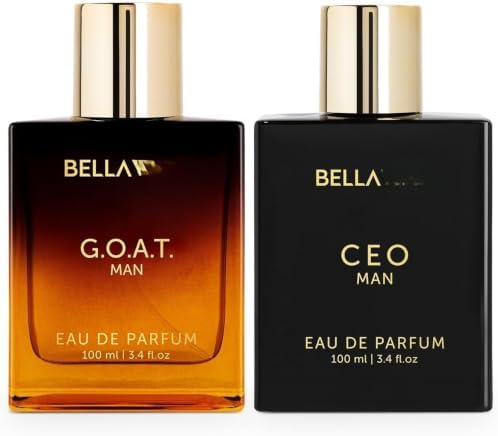 B.e.ll.a G.O.A.T. Man & CEO Man Eau de Parfum, 100 ml Each