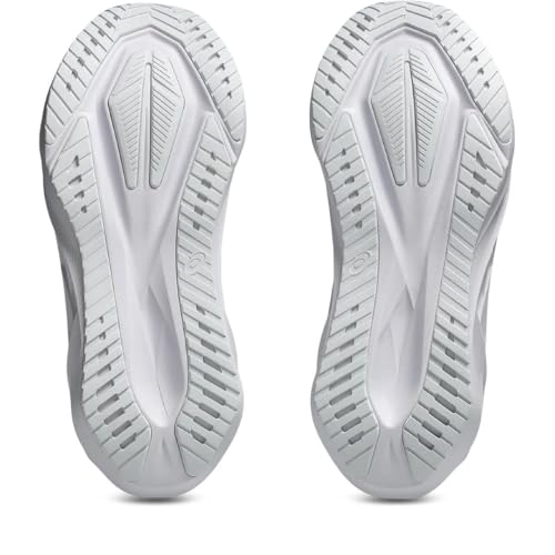 Asics 1011B974-100 Novablast 5 Uomo, White/Piedmont Grey Eu 48 - 5