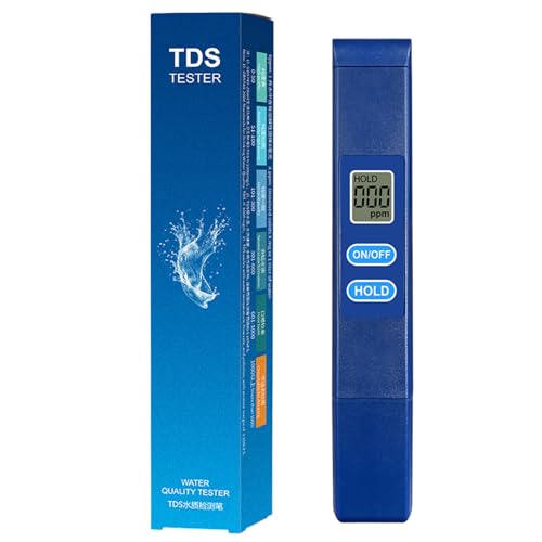 Tester di qualità 'acqua: ottenere rapidamente Accurati Test 'acqua digitale tenuto | Consentendo chiaramente agli utenti tester WaterR elettronici | Qualità delle acque di precisione per il r