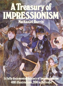 A Treasury of Impressionism 0517268647 Book Cover