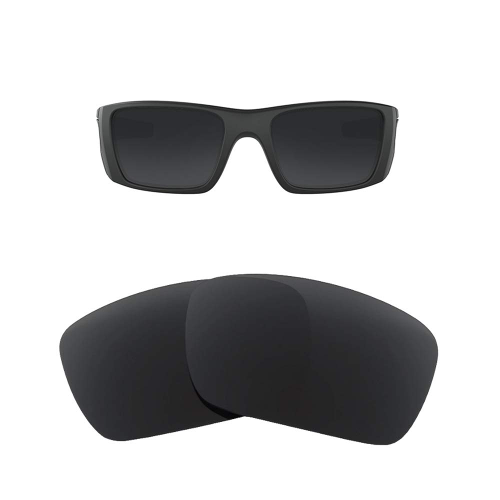 Hicycle2 Men's Black Sunglasses Lenses Replacet For Oakley Oo9096 Fuel Cell Sunglasses 60Mm(Black)