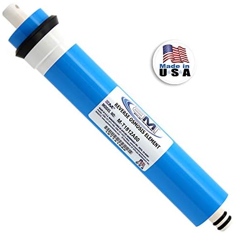 APPLIED MEMBRANES INC. 50 GPD Reverse Osmosis Membrane | RO Membrane Water Filter Replacement for Reverse Osmosis Water Filtration System | 1.8” x 12” Universal Compatibility | Made in USA Cover