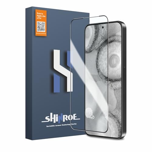 Image of Tempered Glass for Nothing Phone 2 (6.7 Inch) Military Grade 9H Screen Guard, Anti-Scratch, Shatterproof, Edge-to-Edge Full Coverage - Black Border