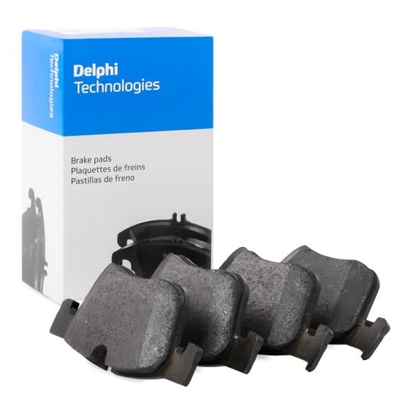 Delphi Fren Balatası Ön Citroen C4 Picasso II 1.2/1.6/2.0 13, C5 Aircross 1.5/1.6 18, Peugeot 308 II 1.2/1.6/2.0 13, 3008 Suv 1.2/1.6/2.0 16 LP2690