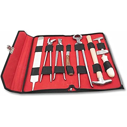 AMKA Hufbeschlagtasche Hufbeschlag Garnitur 9 teilig Hufpflege Cover