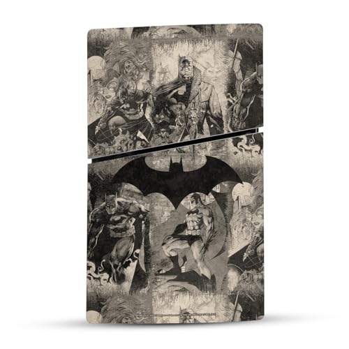 Batman DC Comics vinyle autocollant de jeu pour console PS5 Slim Digital Edition - 2