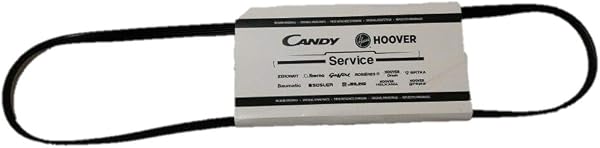 CANDY 41039460 sangle serpentine 1225 5EPJ machine à laver, noir - 1