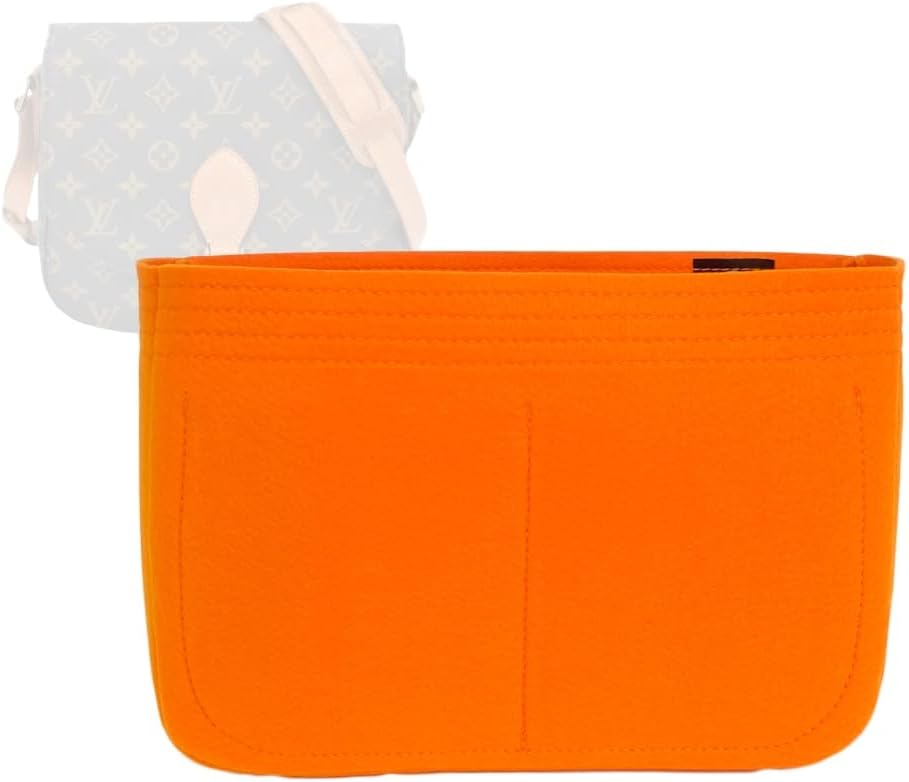 Zoomoni Bag Organizer for Louis Vuitton Saint Cloud GM - Premium Felt Purse Handbag Insert Liner Shaper (Handmade) Soft Structure Support (25 Color Options)