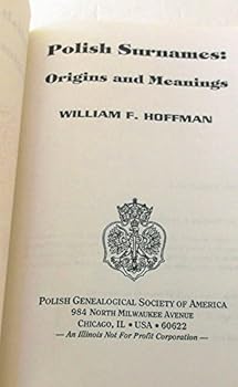 Paperback Polish Surnames: Origins and Meanings Book