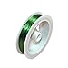 Produktbild rosenice Schmuck draht 0.5mm Basteldraht Farben Eisen-Draht für Schmuck DIY Handwerke (Grün)