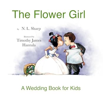 Paperback The Flower Girl: A Wedding Book for Kids Book