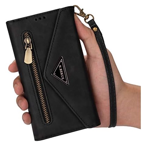 Nadoli Handy Brieftasche Umhängetasche für Samsung Galaxy S22 Ultra,Frauen Mädchen Pu Leder Kleine Crossbody Schultertasche Geldbörse Handytasche mit Gurt & Kartenfächer Cover